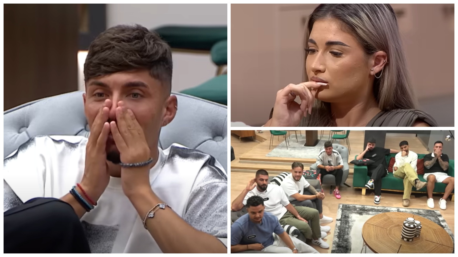 Reacțiile concurenților din Casa Iubirii după difuzarea imaginilor cu Manuela și fostul partener