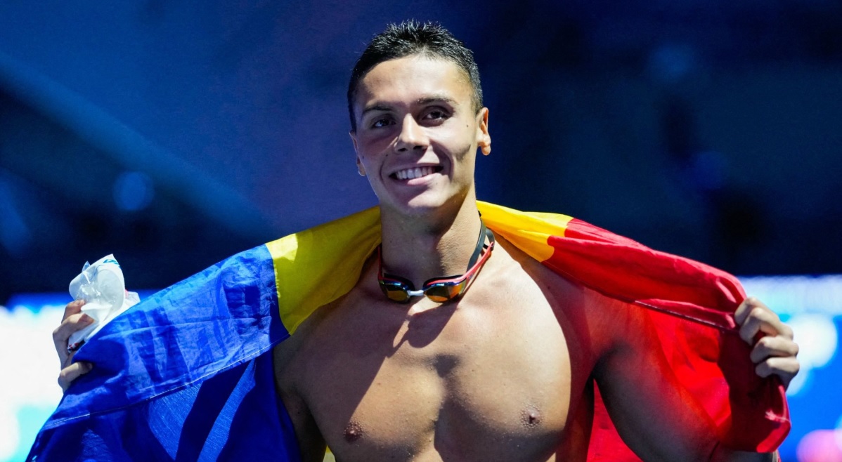 David Popovici își donează ziua de naștere pentru viitorii campioni ai României