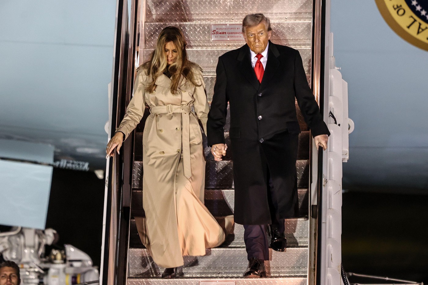 Melania Trump, apariție elegantă în timpul vizitei oficiale în Marea Britanie