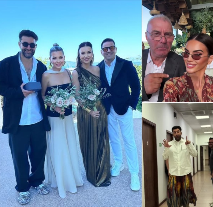 Smiley, comentat de internauți pentru alegerea vestimentară de la nunta lui Șerban Cazan