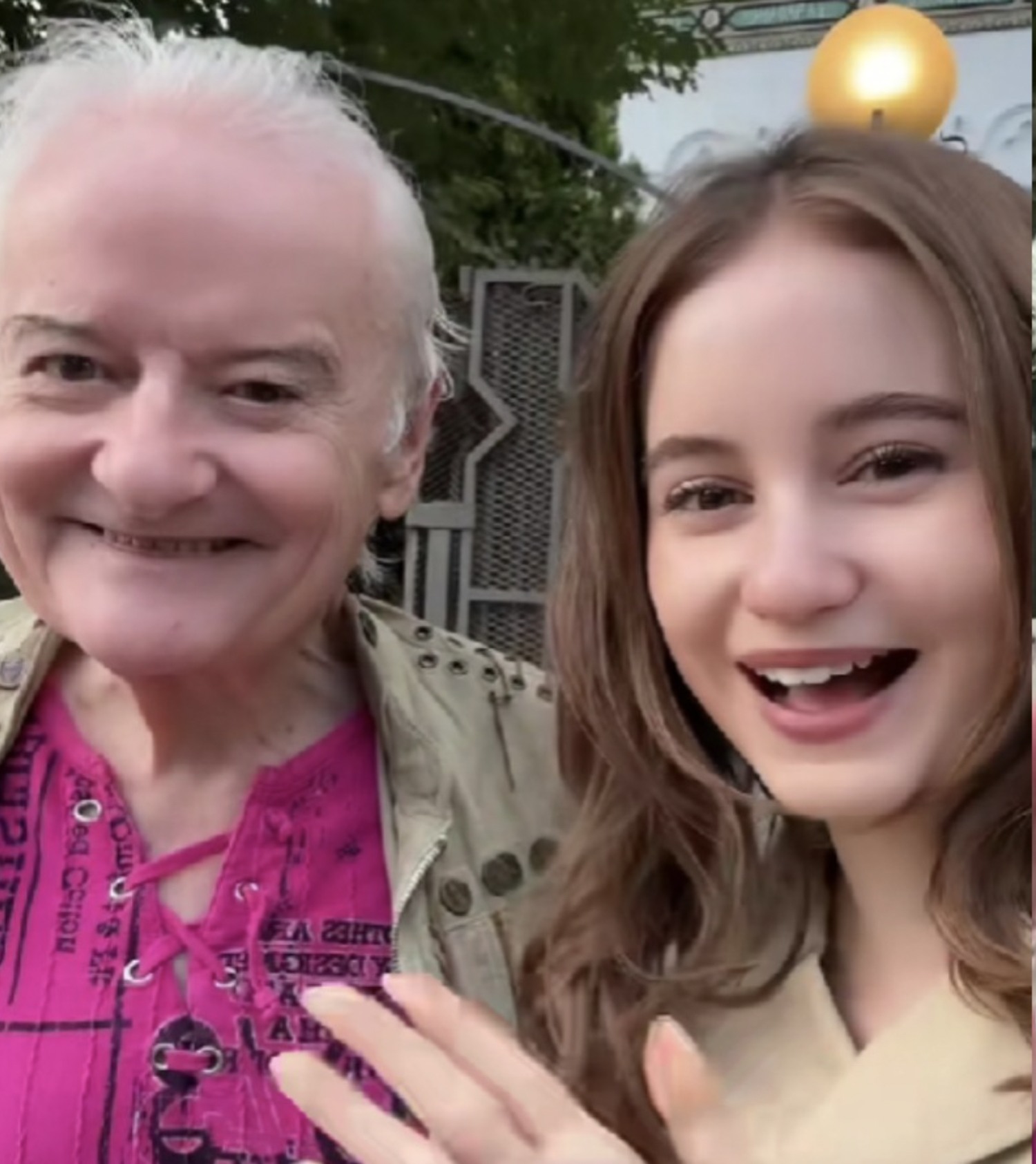 Moment special între tată și fiică: Irina Columbeanu, gest emoționant pentru Irinel Columbeanu