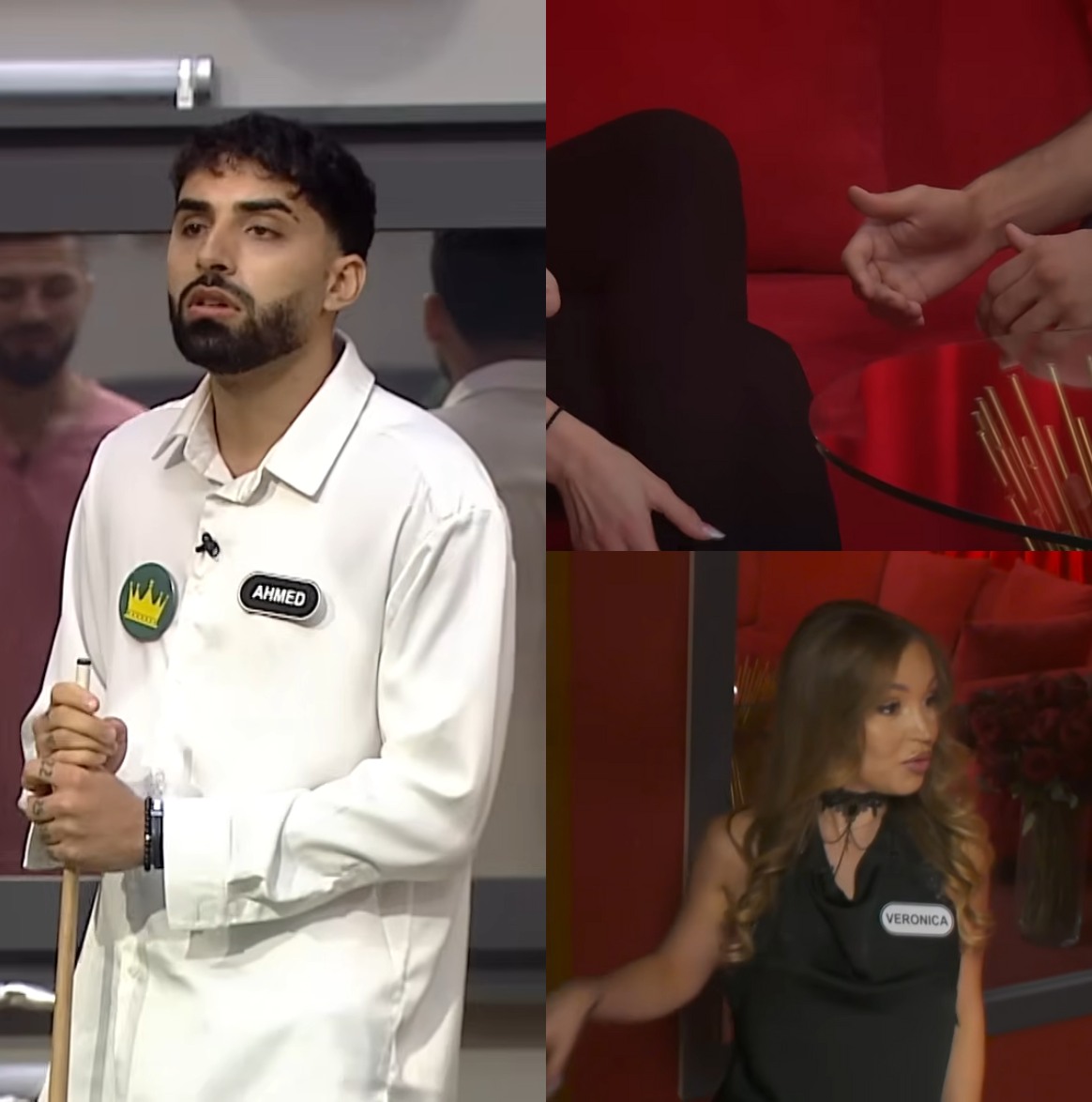 Tensiuni în „Casa iubirii”! Ahmed reacționează dur după ce Veronica este invitată în camera roșie de un alt concurent