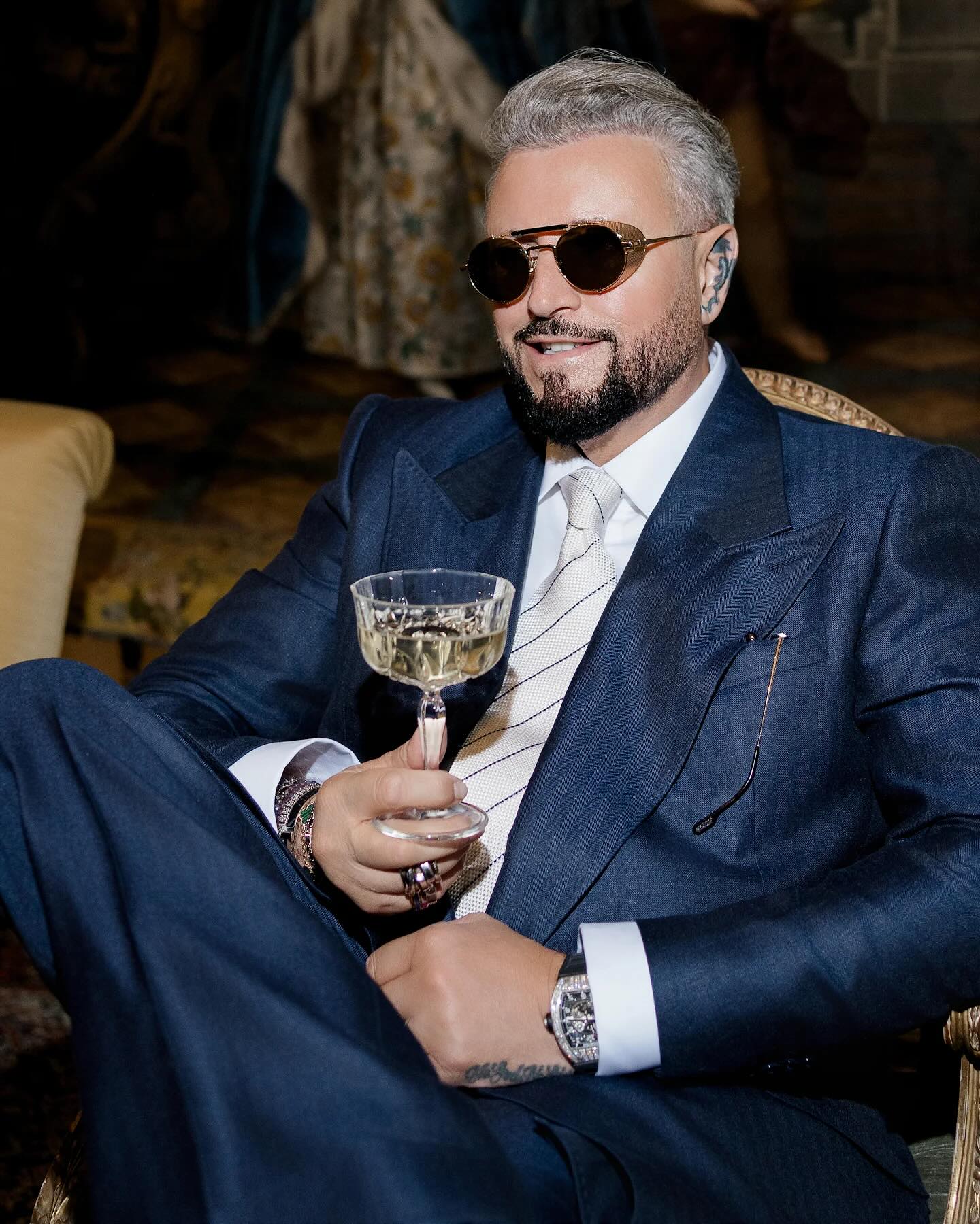 Cătălin Botezatu, apariție spectaculoasă la Pro TV! Designerul a atras toate privirile cu o ținută inedită