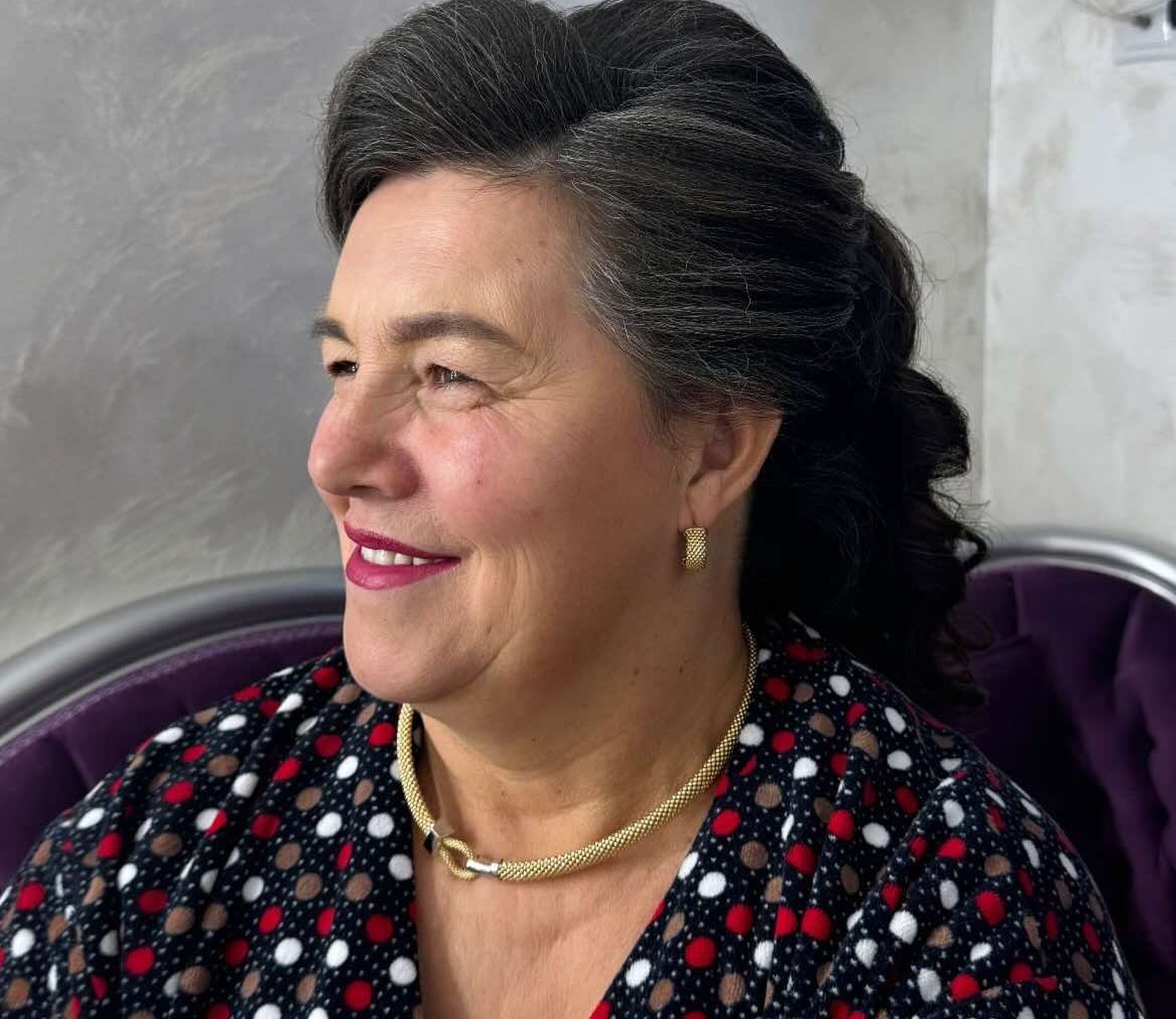 Mama Geta și familia Sterp, prezenți la târgul de la Negreni cu produse tradiționale din inima munților