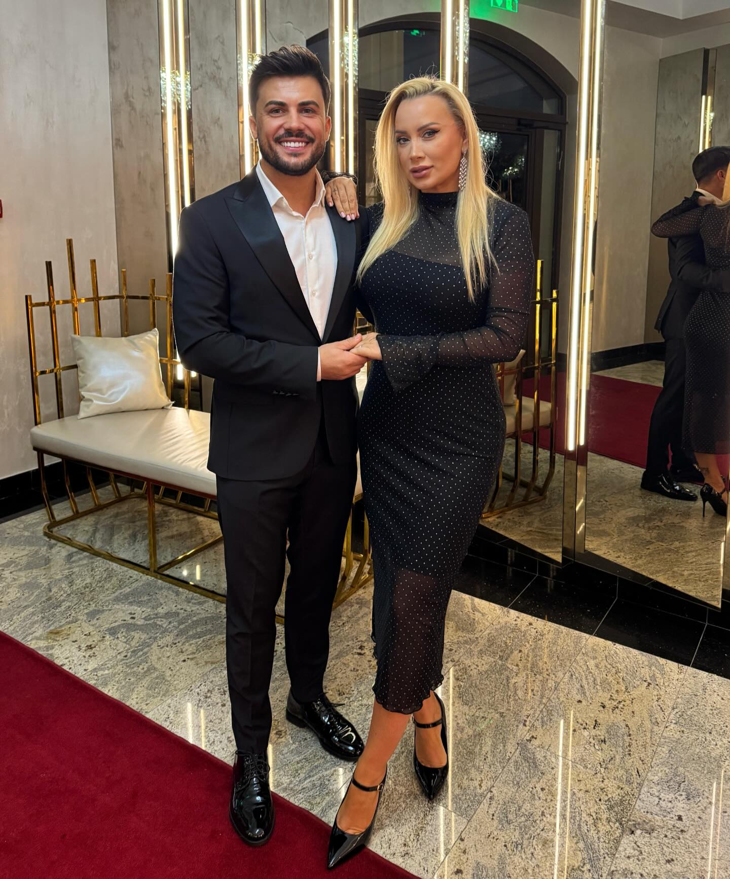 Simona Trașcă și Marian Buzilă, apariție spectaculoasă în ținute de nuntă. Se pregătesc pentru marele pas?