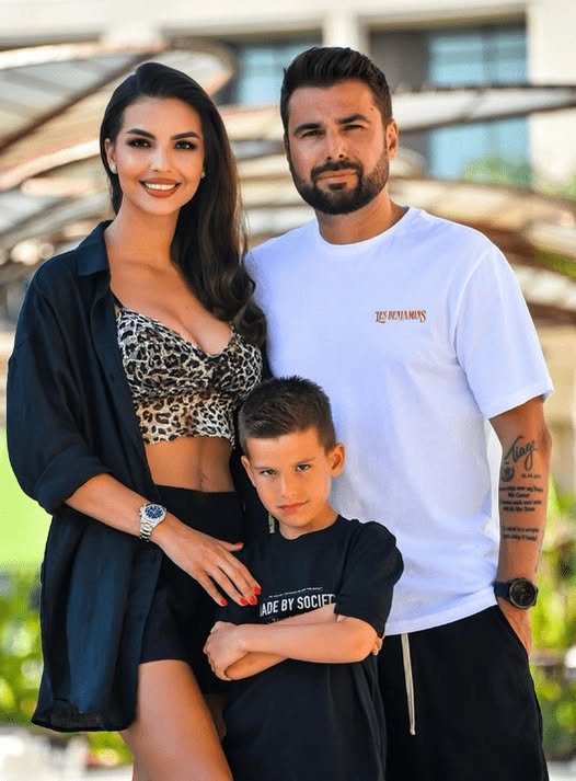 Imagini rare cu Tiago, mezinul lui Adrian Mutu. Cât de mult a crescut băiatul din căsătoria cu Sandra