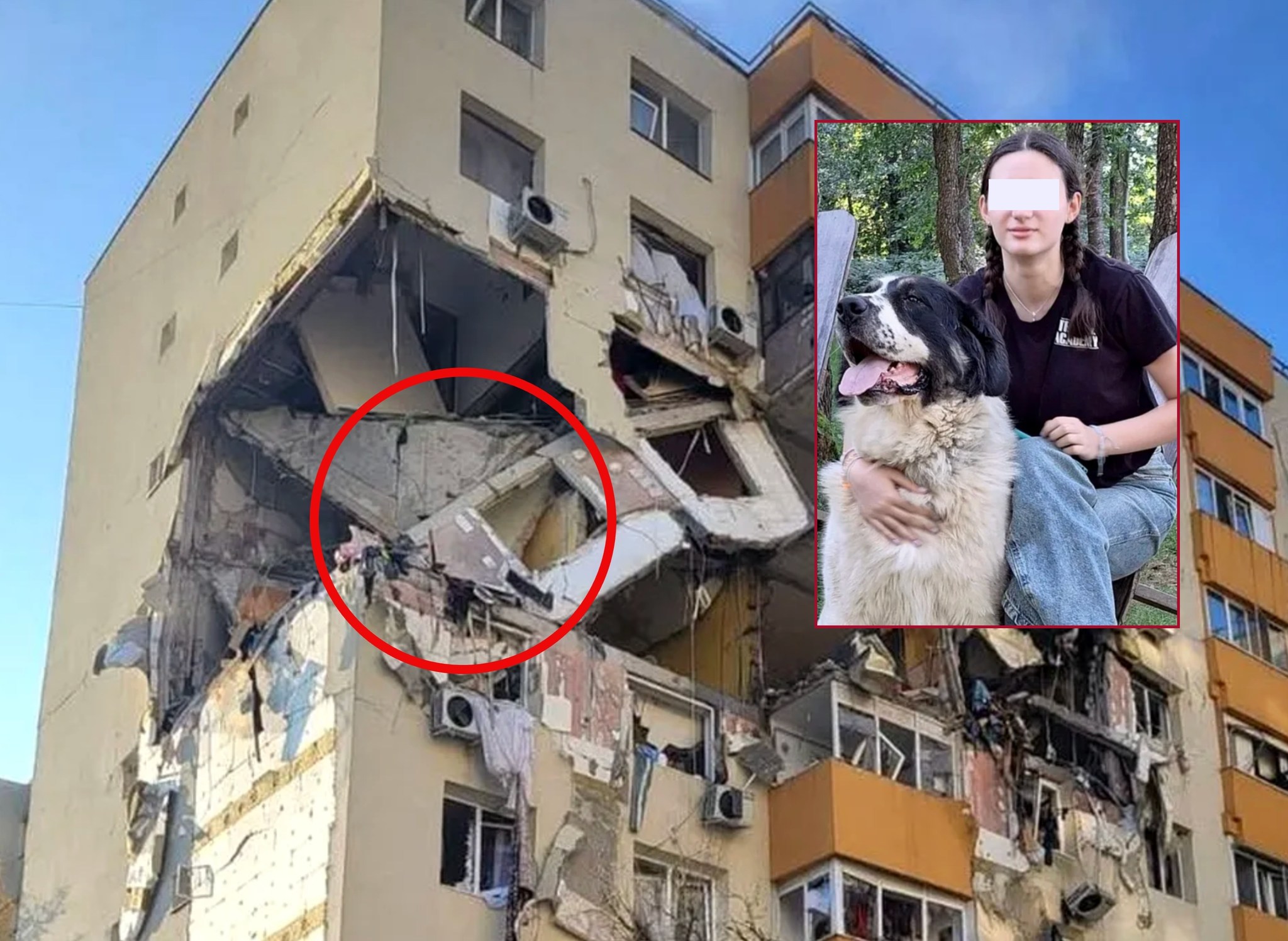 S-a aflat cine era tânăra care făcea cu mâna de sub dărâmături în explozia din Rahova!