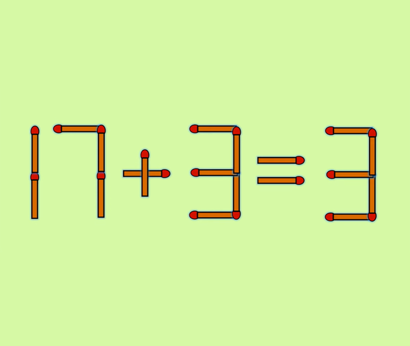 Test IQ pentru minți sclipitoare | Rezolvă ecuația 17 + 3 = 3 mutând un singur chibrit