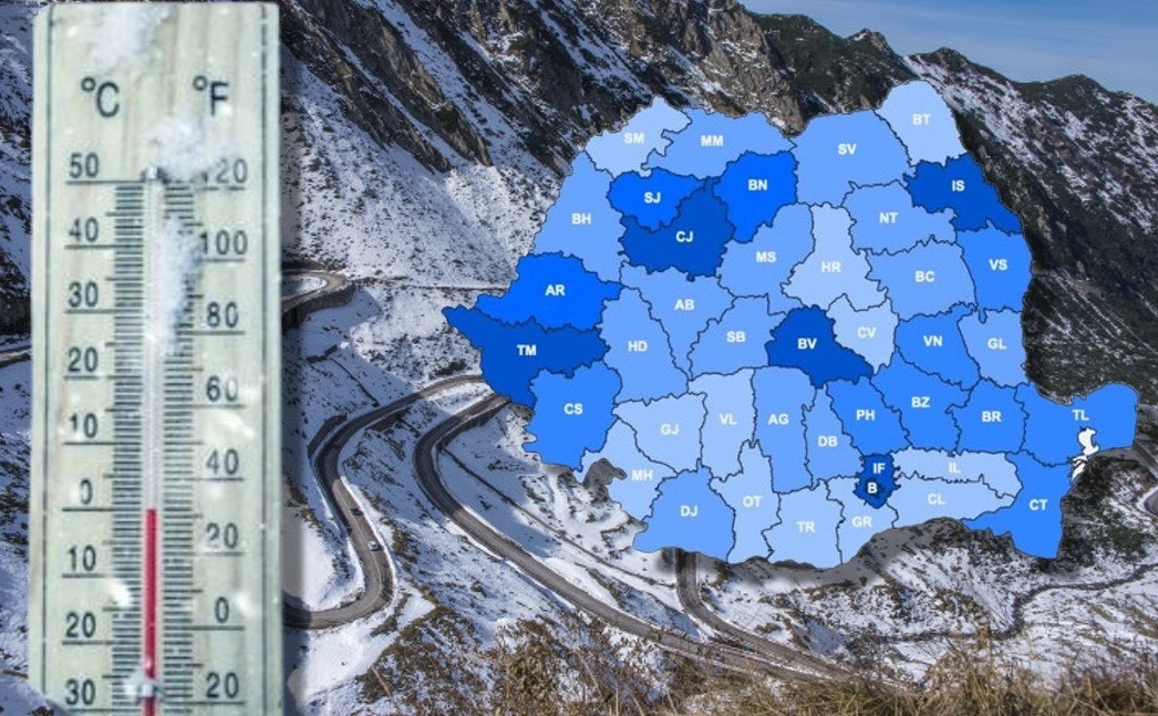 Se schimbă vremea în România! Iarna vine cu temperaturi extreme, ninsori și viscol