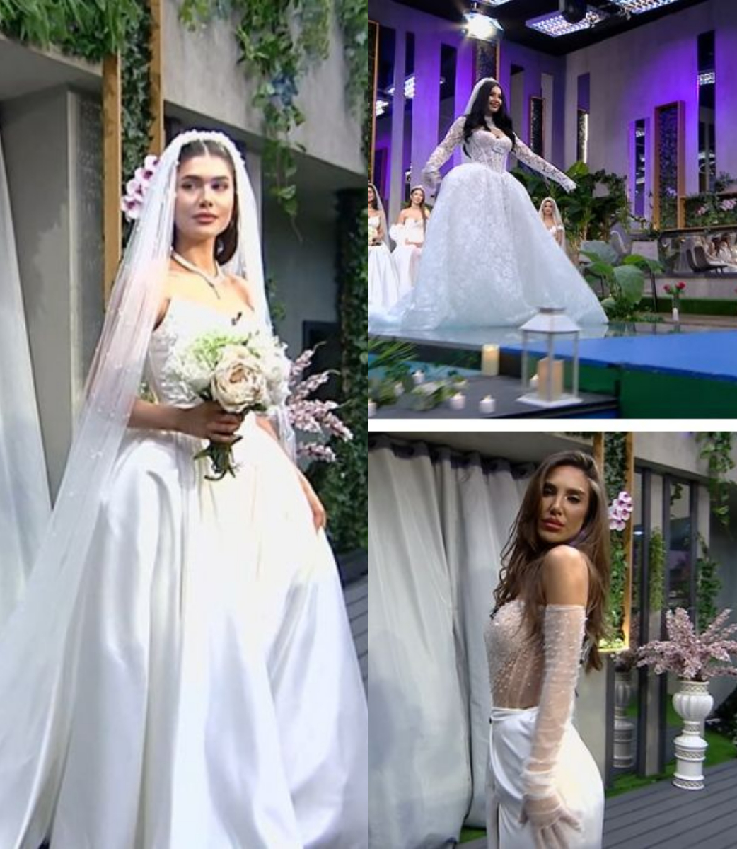 Surpriză de proporții în „Casa iubirii”! Concurentele apar în fața băieților îmbrăcate în mirese. Reacțiile sunt incredibile: