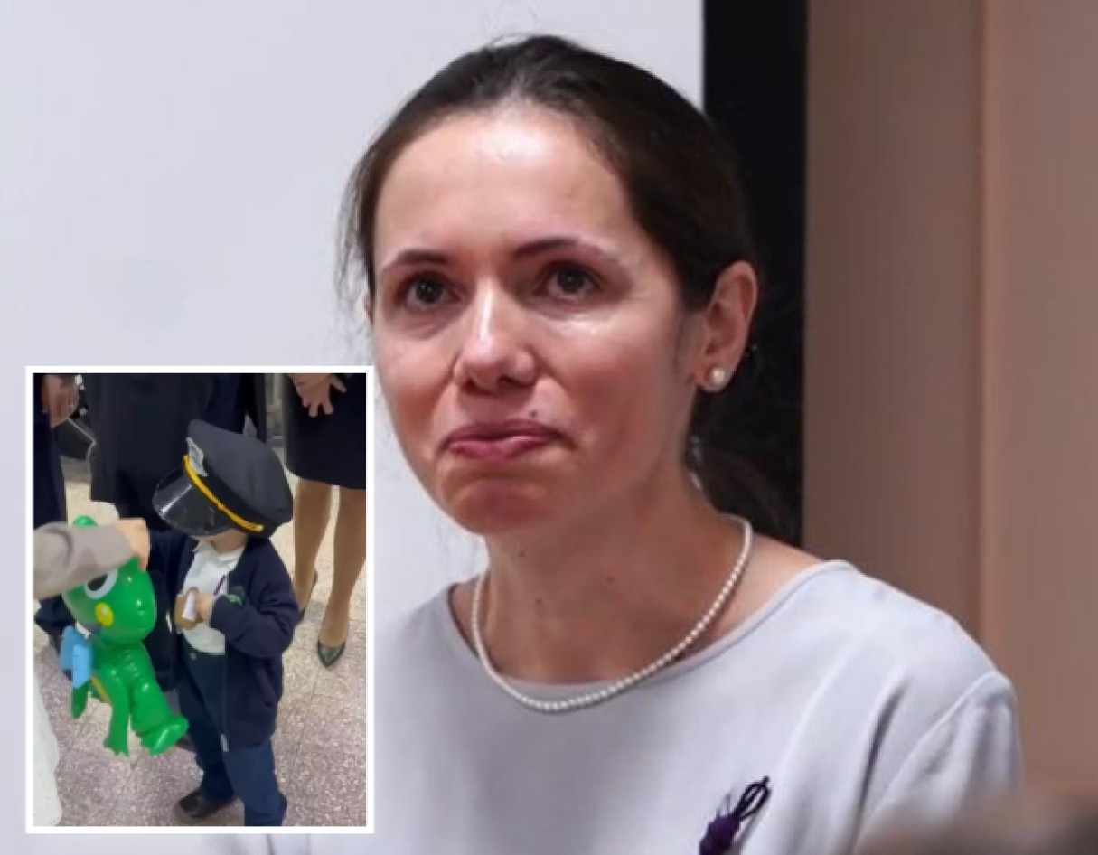 Mirabela Grădinaru, în lacrimi la Spitalul Universitar. Antim, fiul ei și al lui Nicușor Dan, a cucerit inimile tuturor cu ghidușiile lui adorabile