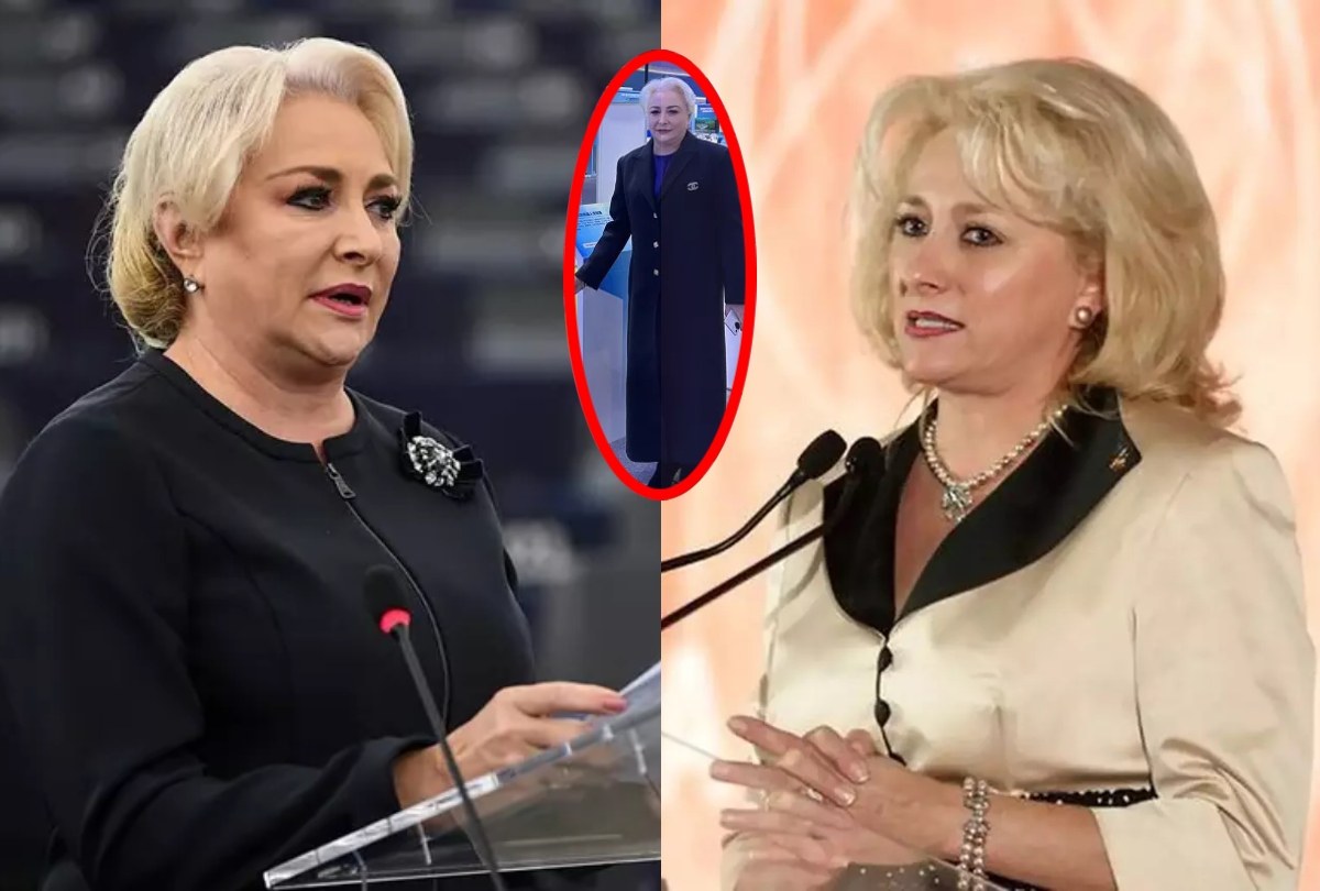 Viorica Dăncilă a fost fotografiată în China alături de un robot umanoid interactiv