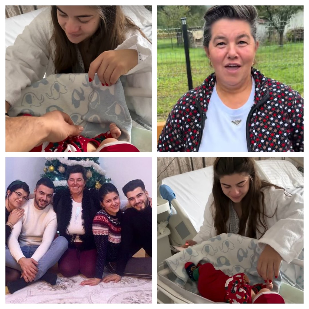 Mesajele emoționante ale familiei Sterp pentru Denisa și Iancu Sterp, în momentul în care cei doi au devenit părinți pentru prima dată: