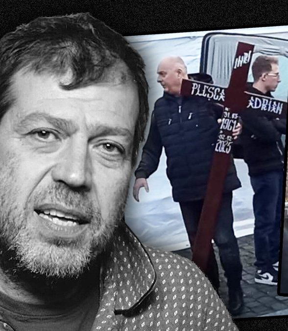 Fiica artistului Artan, devastată de durere, surprinsă la capelă: