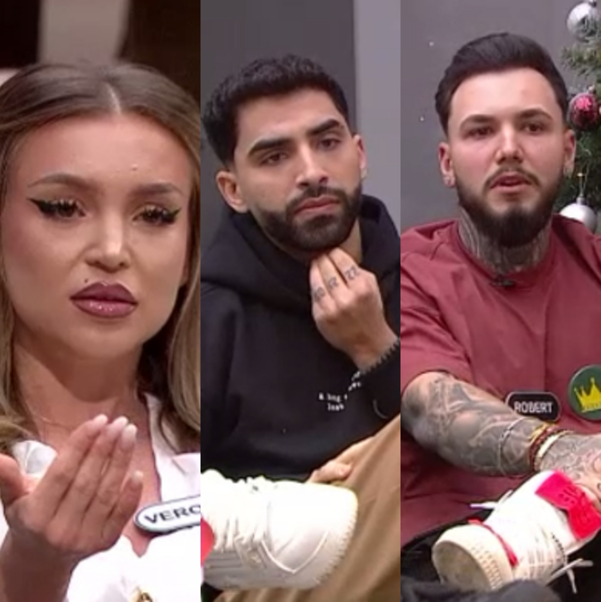 Veronica și Ahmed, criticați dur de Robert. „Ești cea mai falsă concurentă”