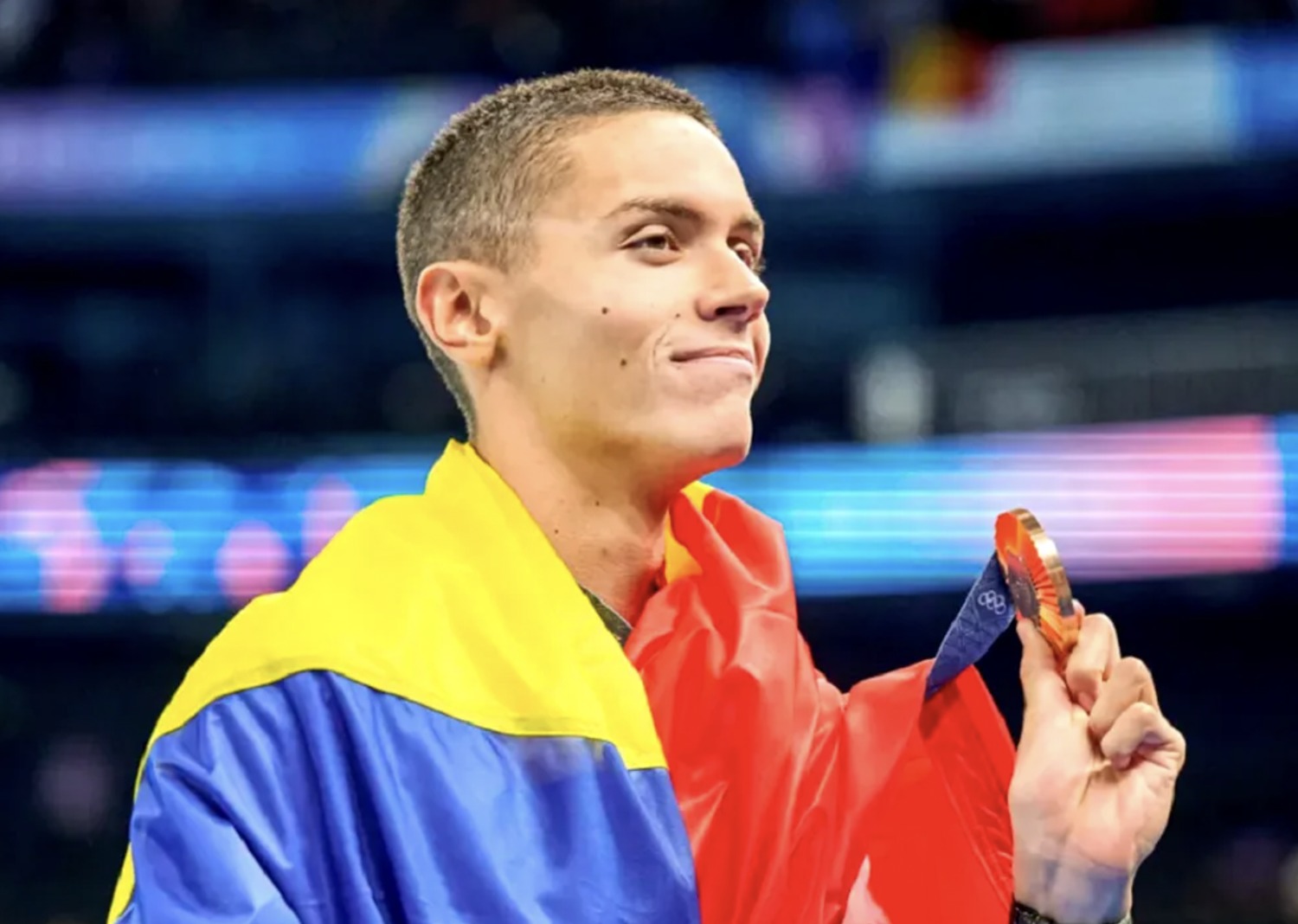 Cum a marcat David Popovici Ziua Națională a României? Mesajul special transmis de campion pe 1 Decembrie