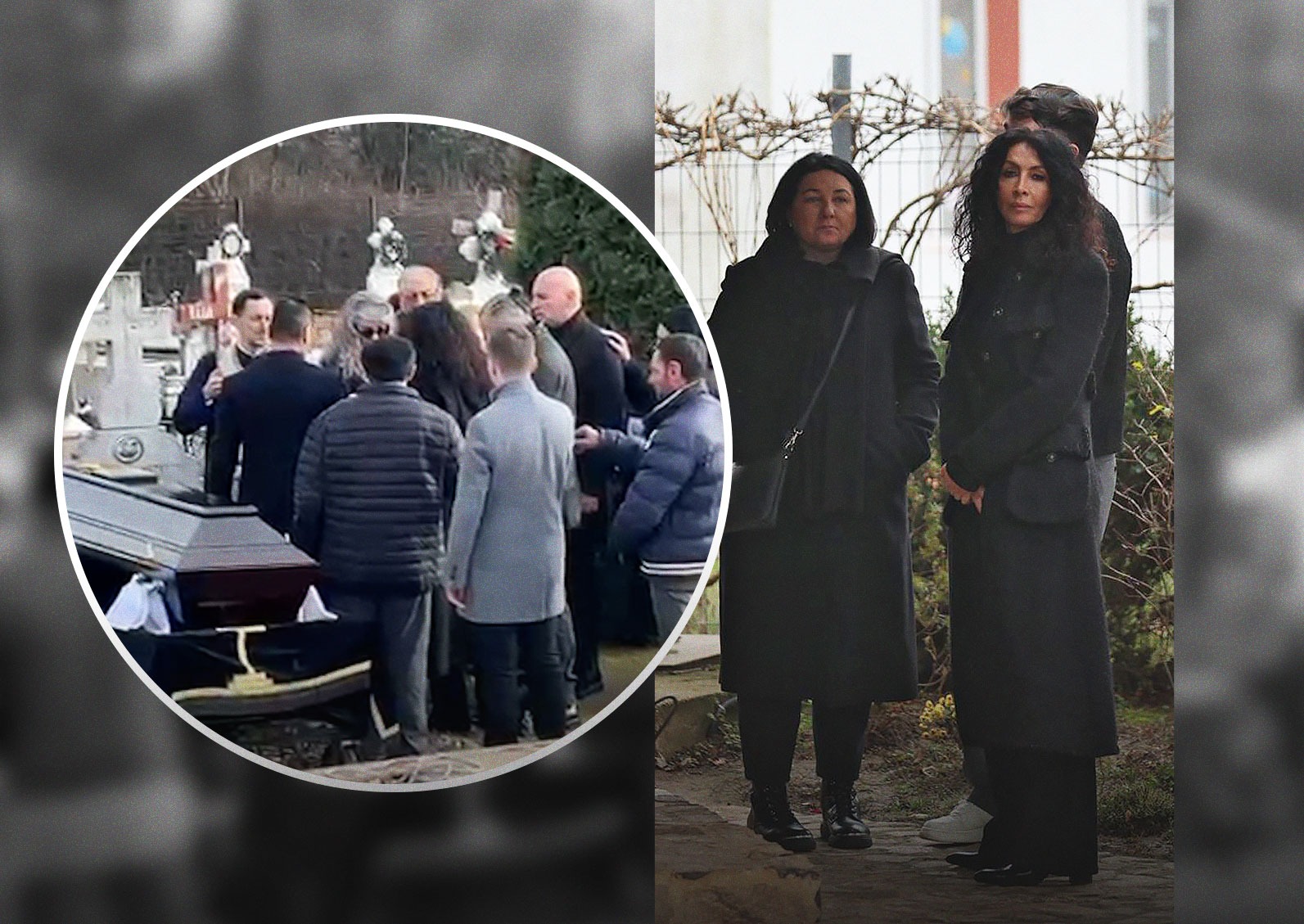 Imaginile durerii la înmormântarea mamei Mihaelei Rădulescu:
