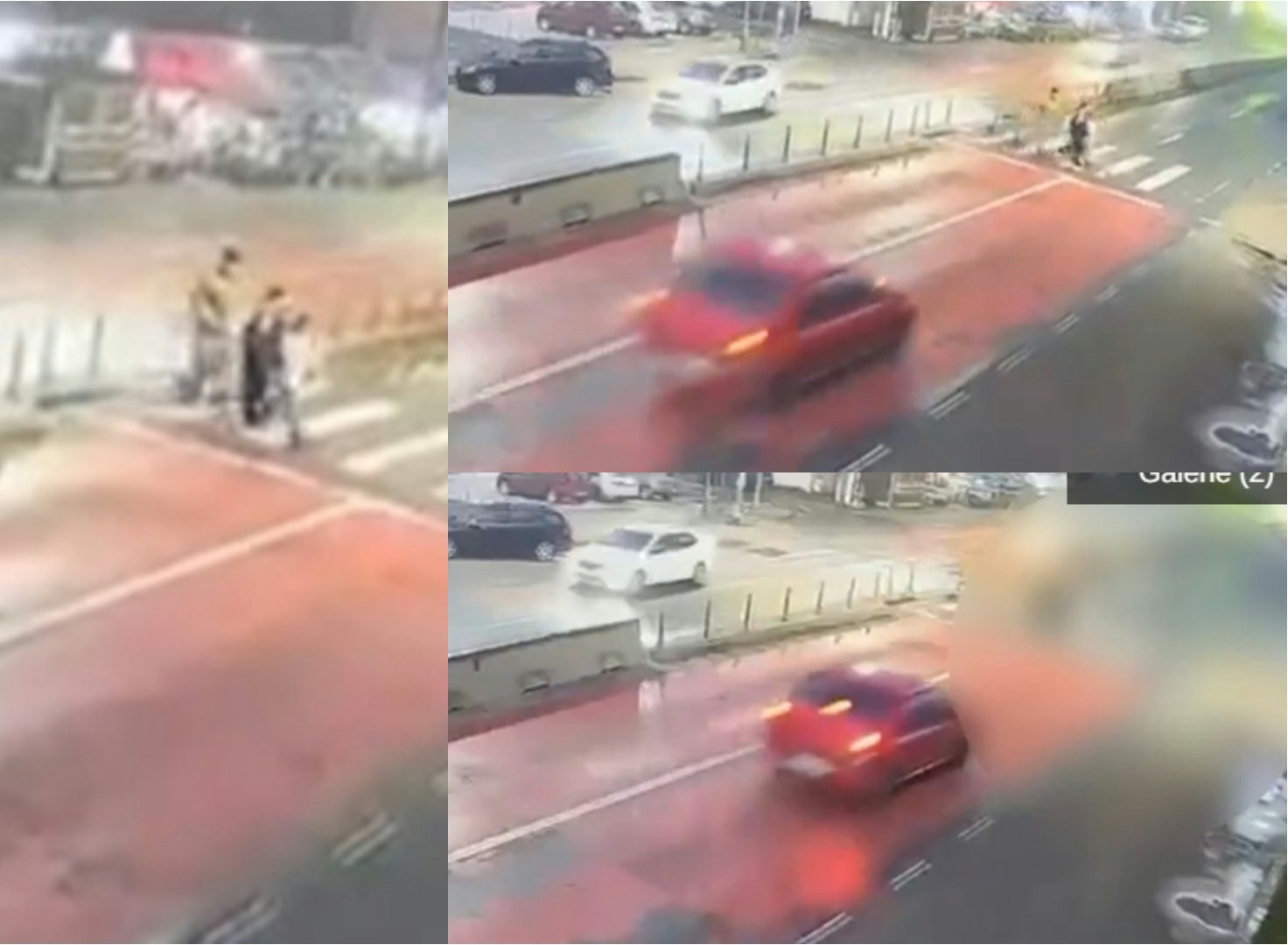 O mamă și copilul ei de 9 ani, loviți în plin pe o trecere de pietoni din Bragadiru: