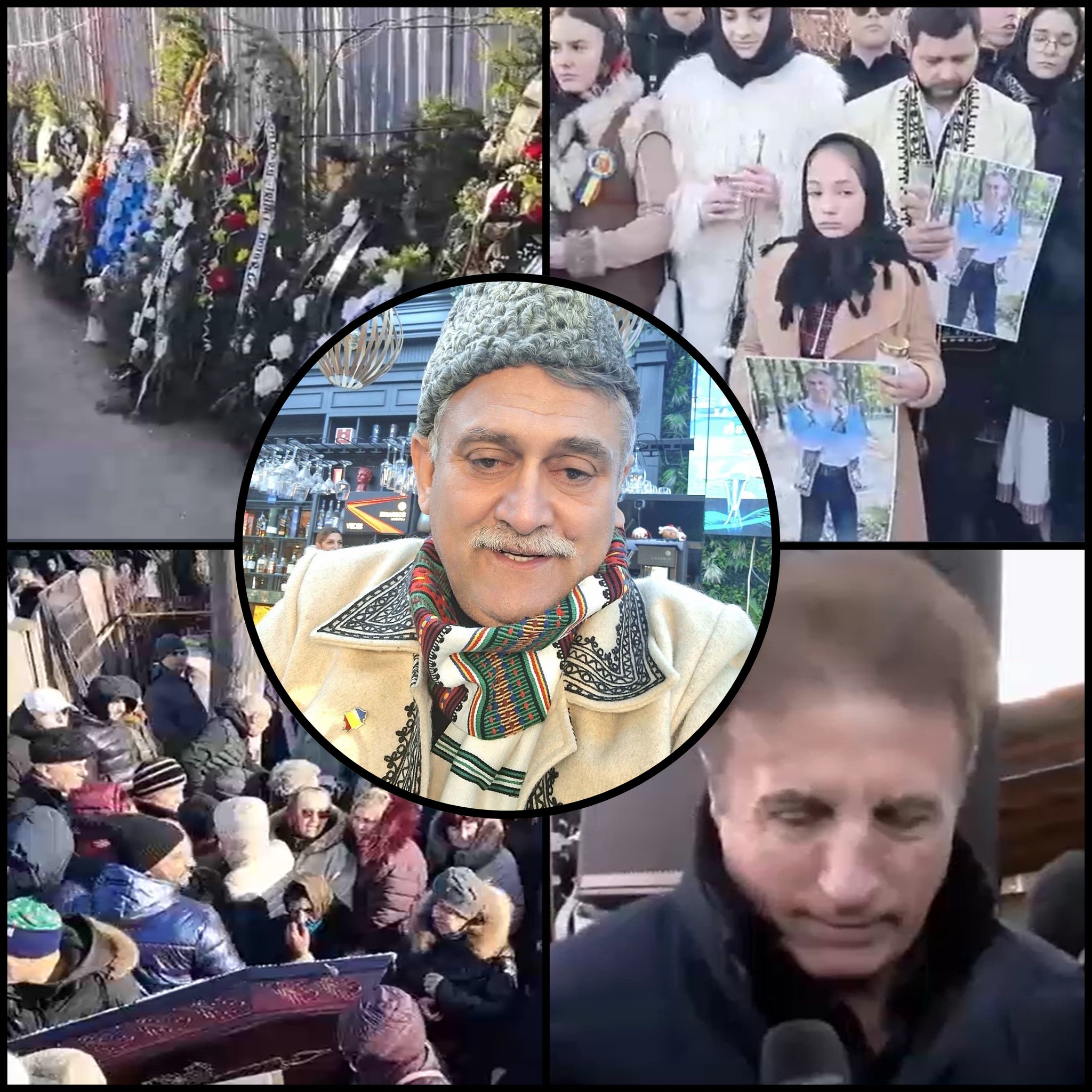 Momente triste la priveghiul lui Ion Drăgan. Lacrimi și durere la căpătâiul artistului stins din viață în ziua de Crăciun: