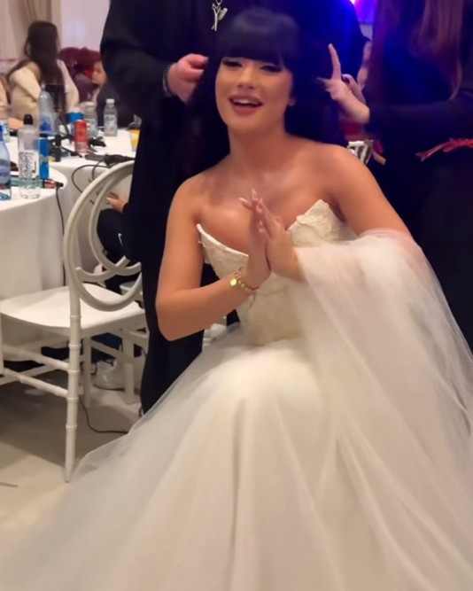 Teodora, fosta concurentă de la „Casa iubirii”, a surprins internetul în rochie de mireasă: