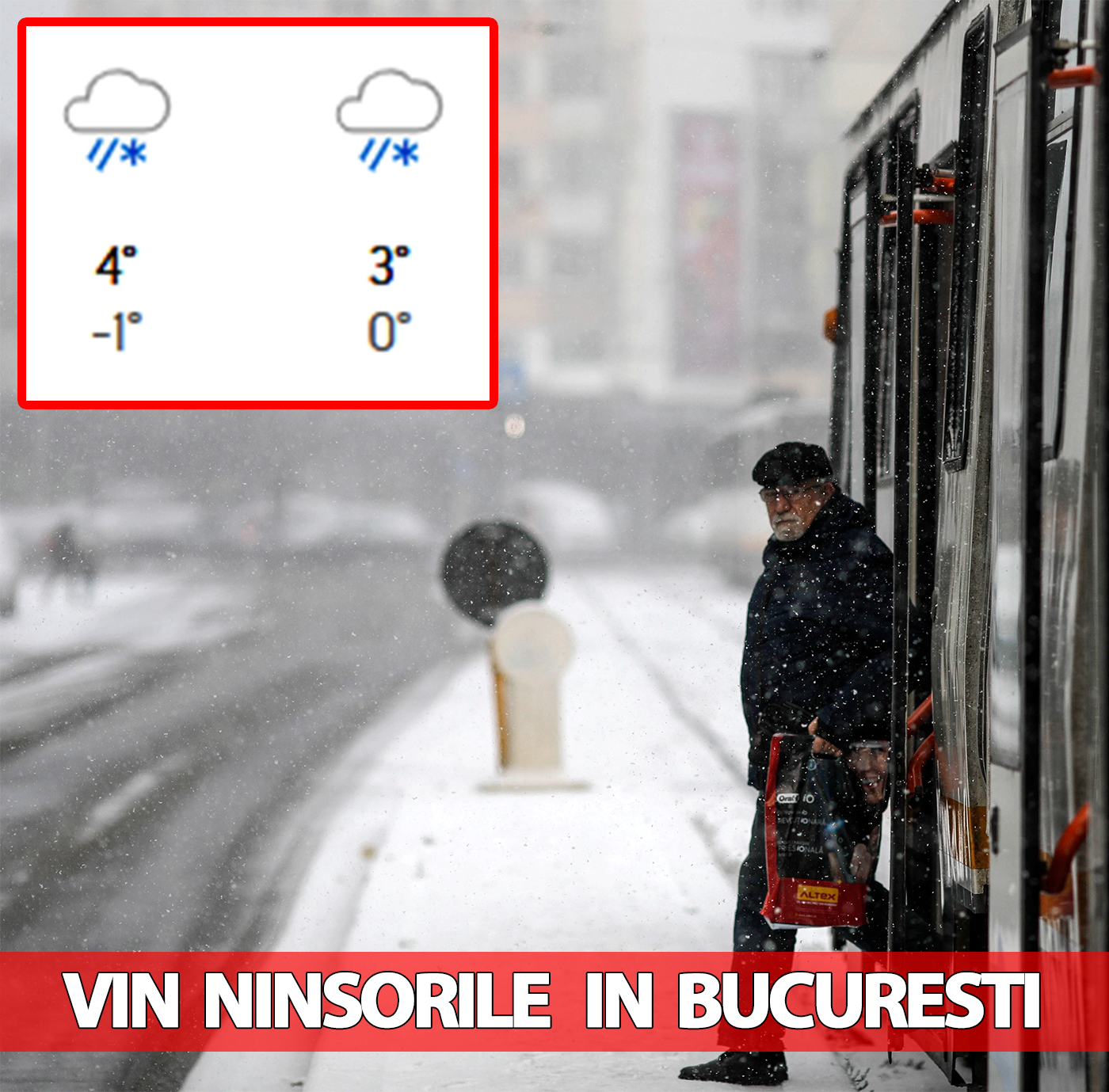Ninsorile vin mai repede în București. Accuweather anunță data la care vor cădea primii fulgi