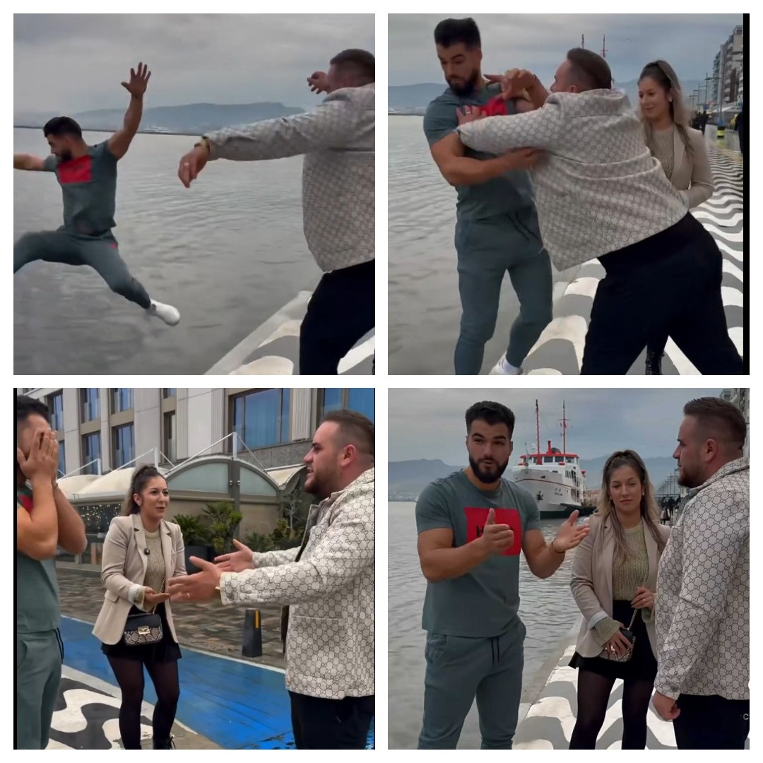 Iancu Sterp, aruncat în apă după ce a „fugit” în Turcia cu nașa lui. Reacția nașului a devenit virală: