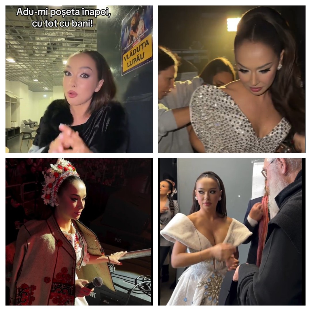 Vlăduța Lupău, anunț de ultim moment după ce i-a fost furată geanta din cabină. Mesajul transmis de artistă imediat după ce a coborât de pe scenă: