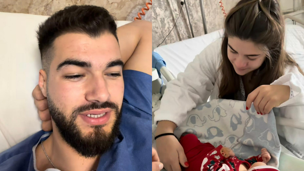 Iancu Sterp, mărturisiri emoționante despre nașterea fiului său. Ce a trăit Denisa în sala de nașteri: