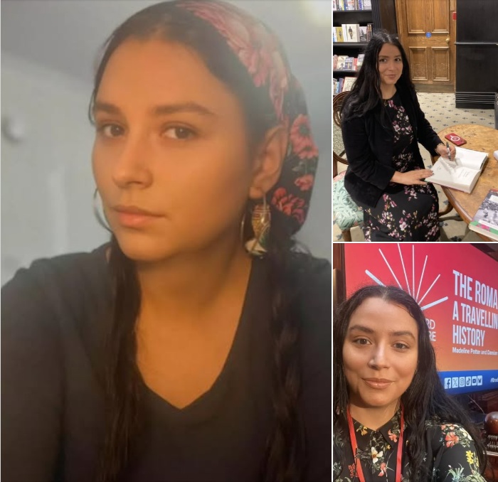 Madeline, tânăra româncă de etnie romă care a ajuns profesor universitar în Marea Britanie.