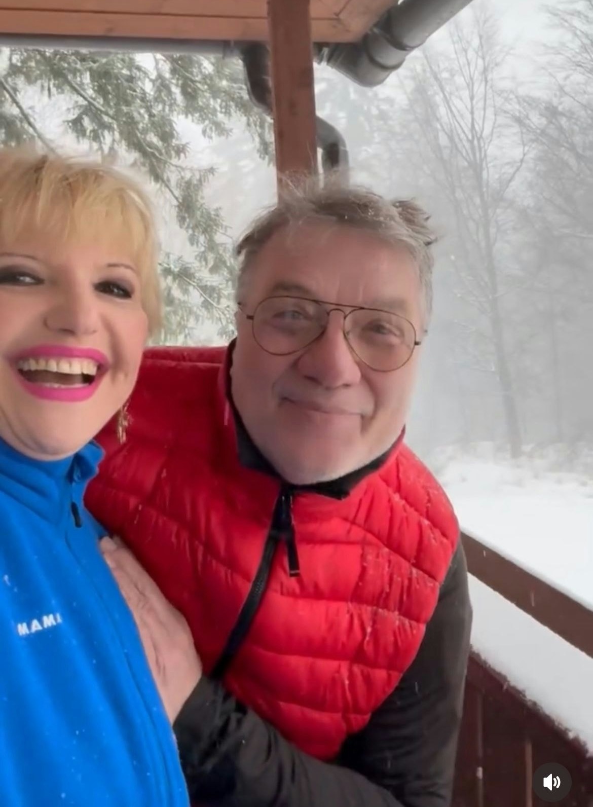 Marina Almășan și Sorin Mărcuș, escapadă de lux la munte. Cum își trăiesc iubirea la minus 11 grade: