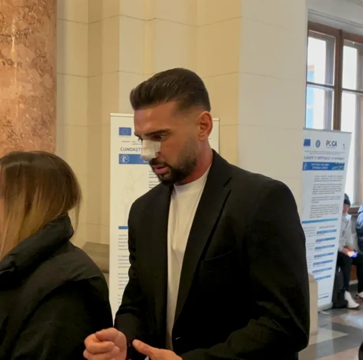 Ce a făcut Dorian Popa înainte de a ajunge în fața judecătorilor. Motivul real pentru care apare cu nasul bandajat