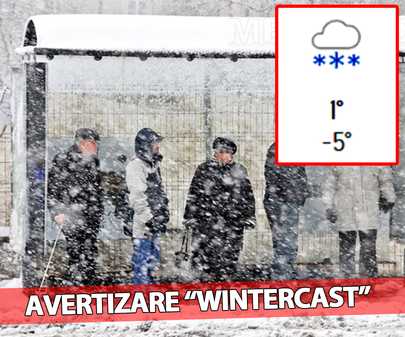 Iarna revine în forță în toată România. Când sunt așteptate ninsorile în București, potrivit prognozei AccuWeather: