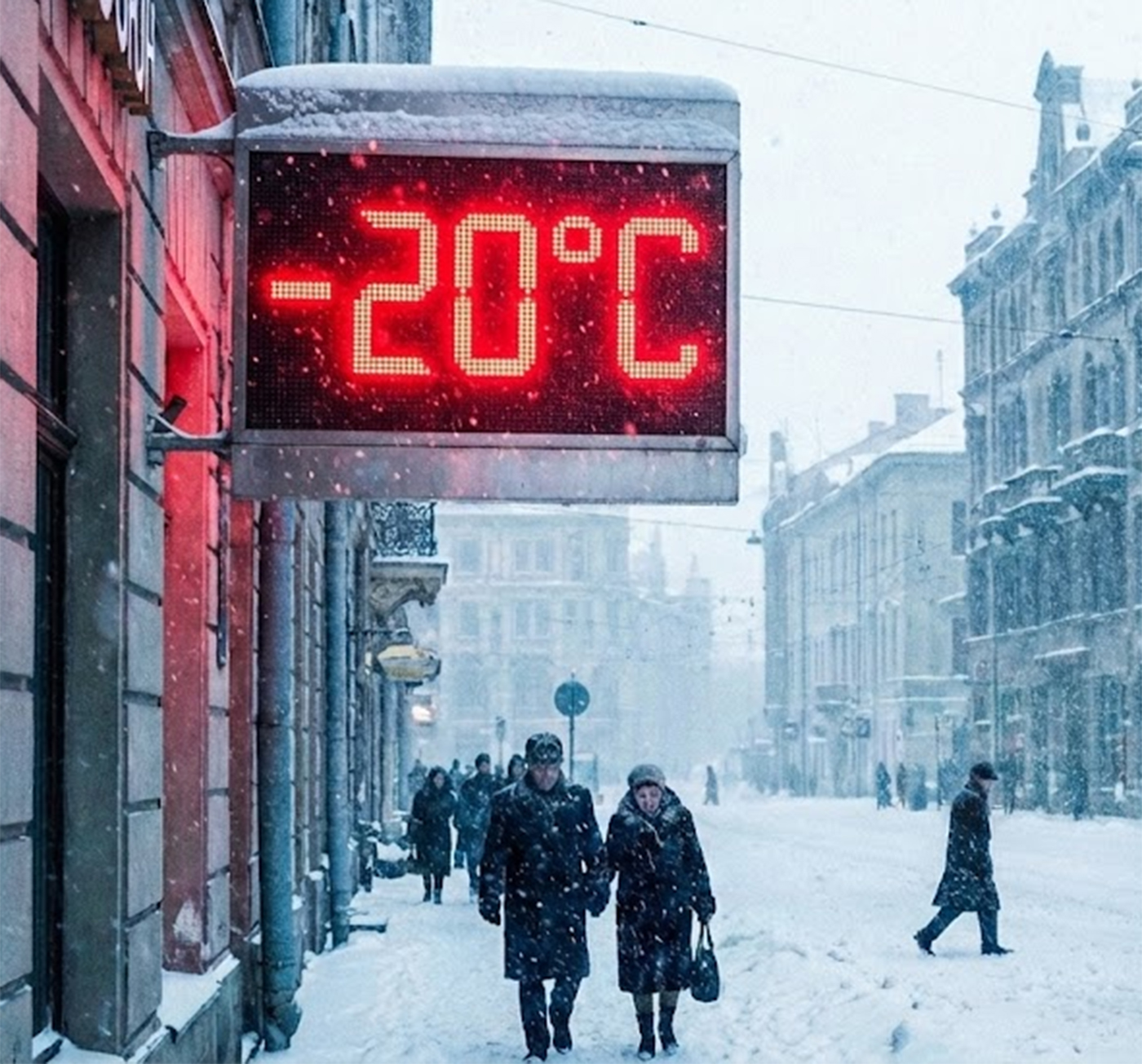 Iarna adevărată abia începe! Unde se vor înregistra temperaturi de până la -20°C