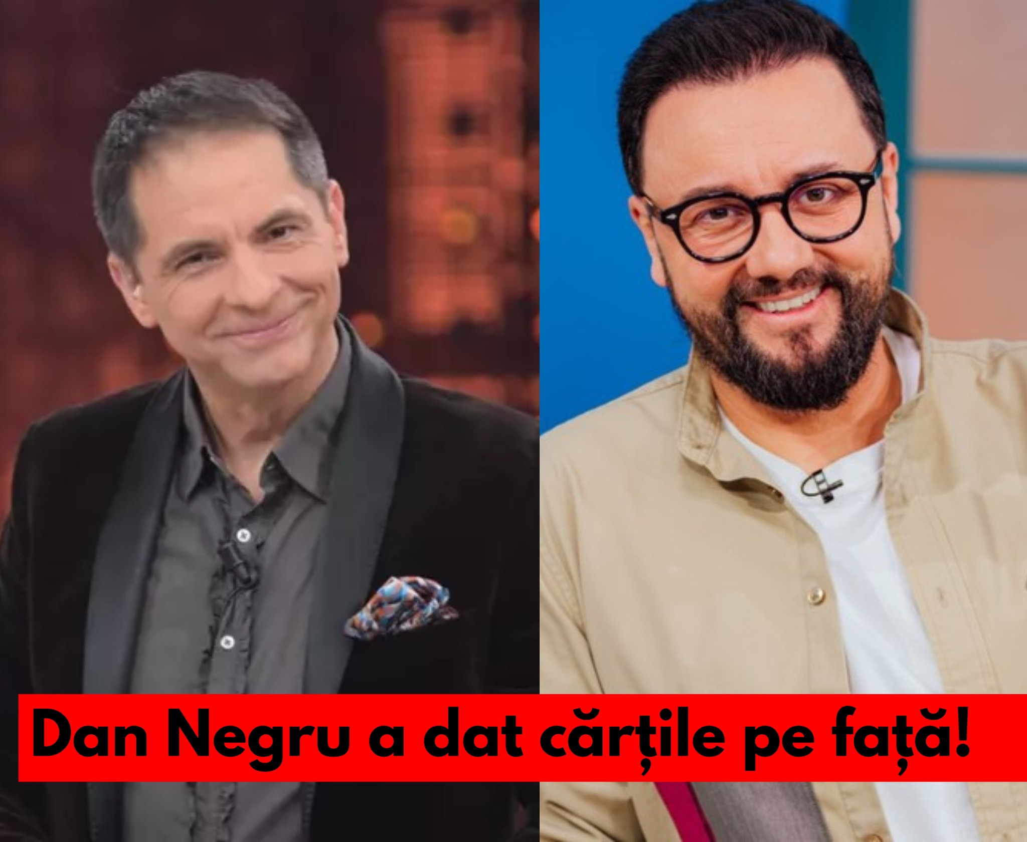 „Cătăline, hai înapoi! N-a meritat…” Dan Negru rupe tăcerea după plecarea lui Cătălin Măruță de la PRO TV: