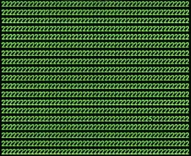 Test IQ pentru cei cu ochi ageri: găsește cifra 5 din imagine în doar 7 secunde