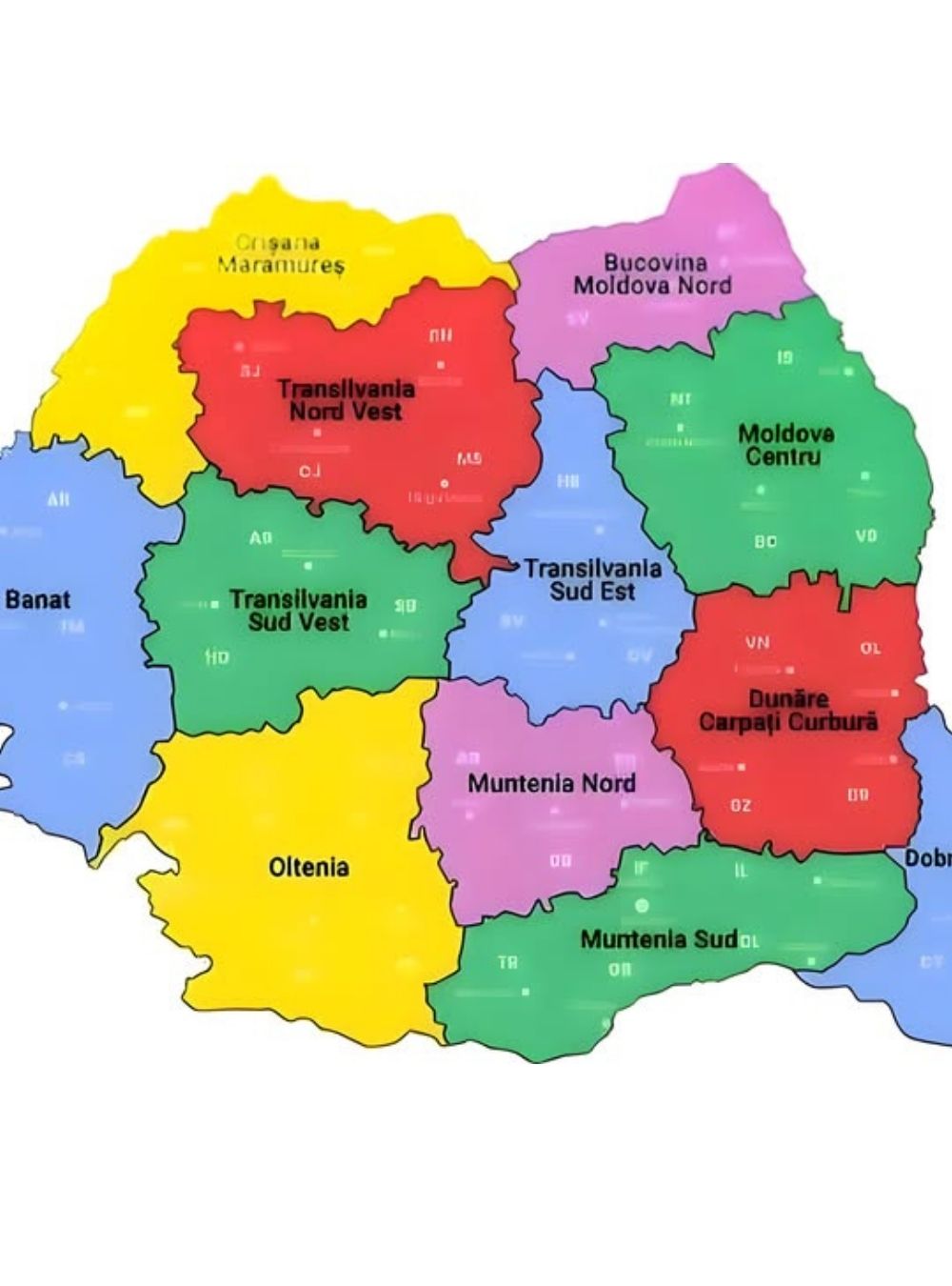 România redusă la 12 județe! Vezi ce zone dispar complet de pe hartă