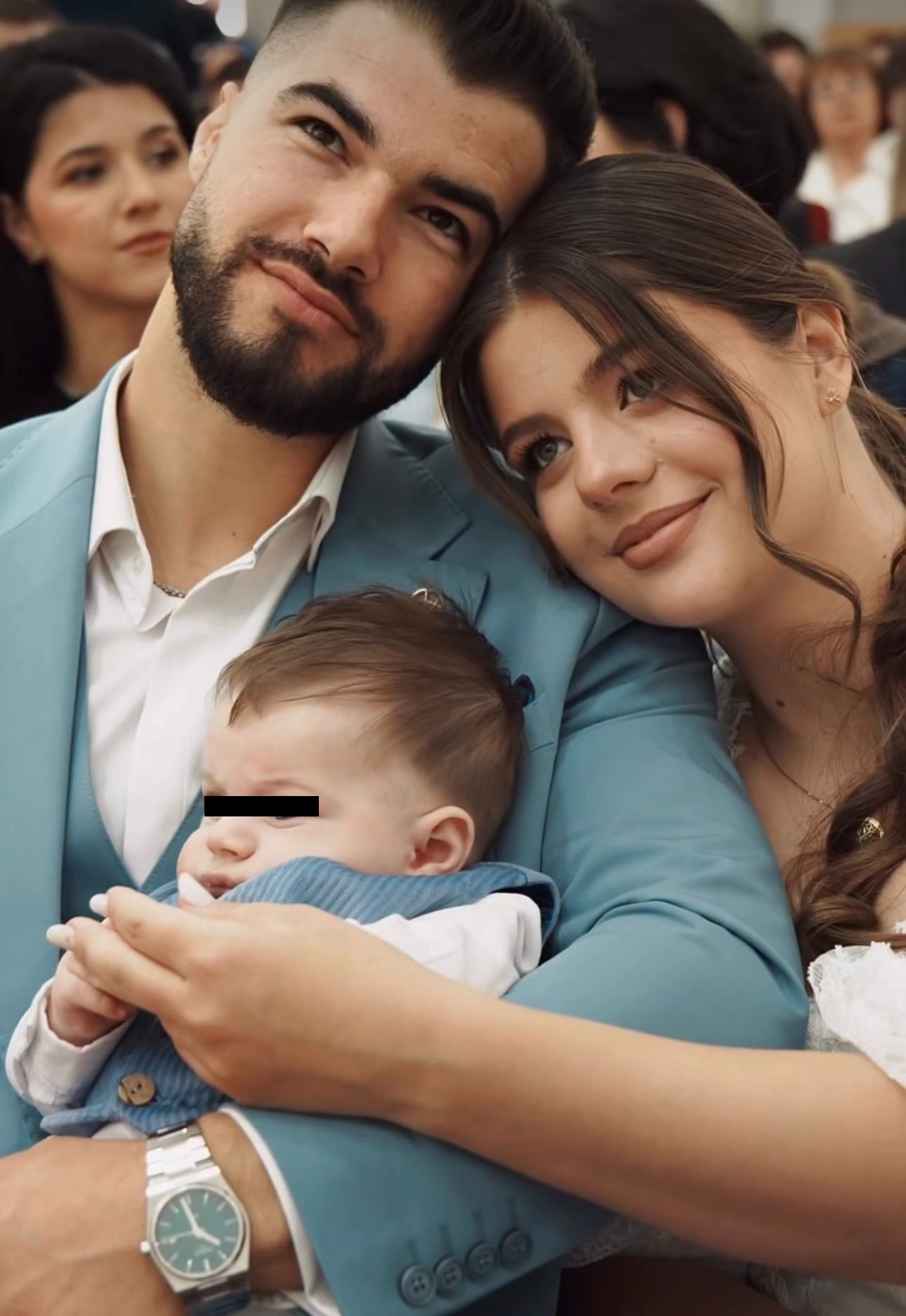 Fiul lui Denisa și Iancu Sterp, moment special! De ce au ales părinții o binecuvântare în locul botezului tradițional