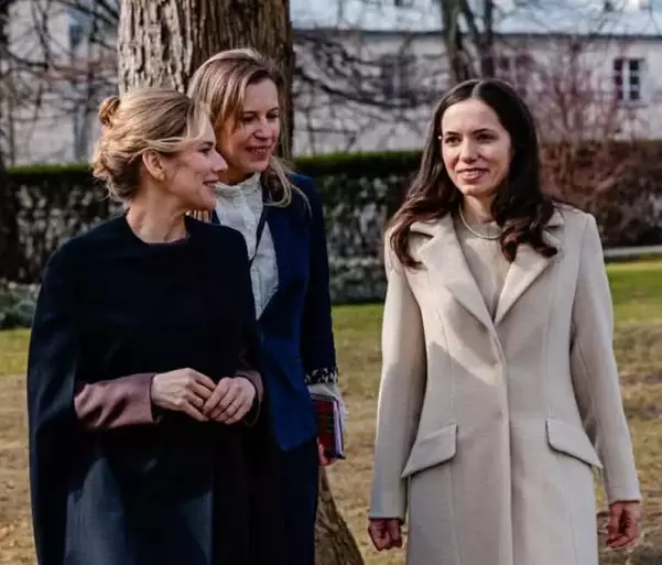 Mirabela Grădinaru, apariție spectaculoasă la Palatul Prezidențial din Varșovia! Detaliul care a impresionat pe toată lumea: