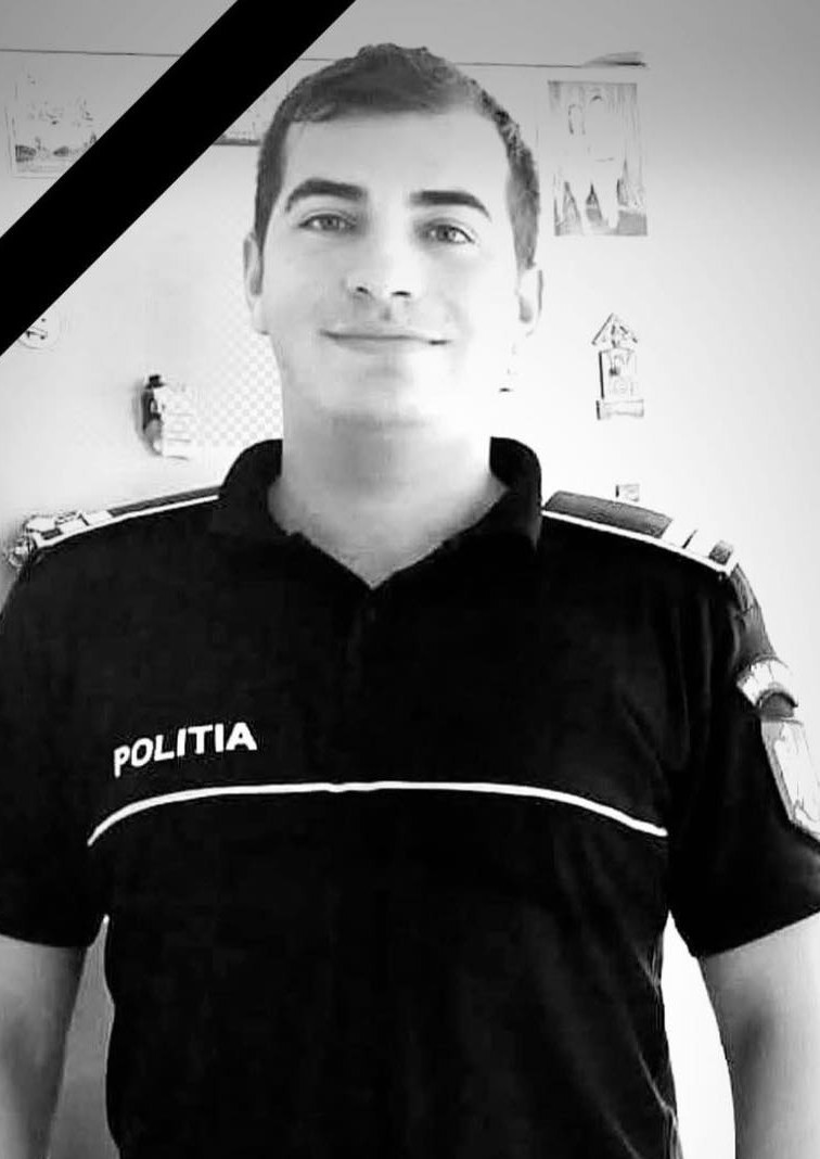 El este Dragoș, polițistul de 34 de ani din București care s-a stins fulgerător în timpul serviciului. Mesajul dureros al colegilor