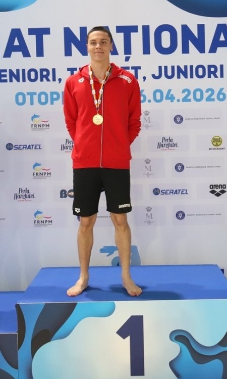 David Popovici cucerește din nou aurul: debut în forță la Campionatul Național de Înot 2026