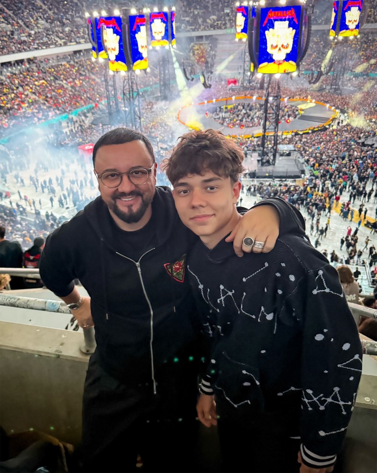 Experiența emoționantă trăită de Cătălin Măruță și fiul său, David, la concertul Metallica: „Nu știu dacă pot explica ce am simțit”