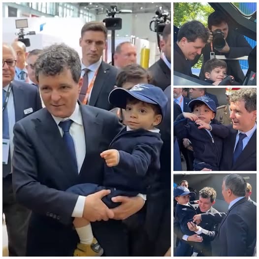 Fiul lui Nicușor Dan, din nou în centrul atenției! Antim a cucerit internetul cu reacțiile sale la expoziția de avioane și tehnică militară