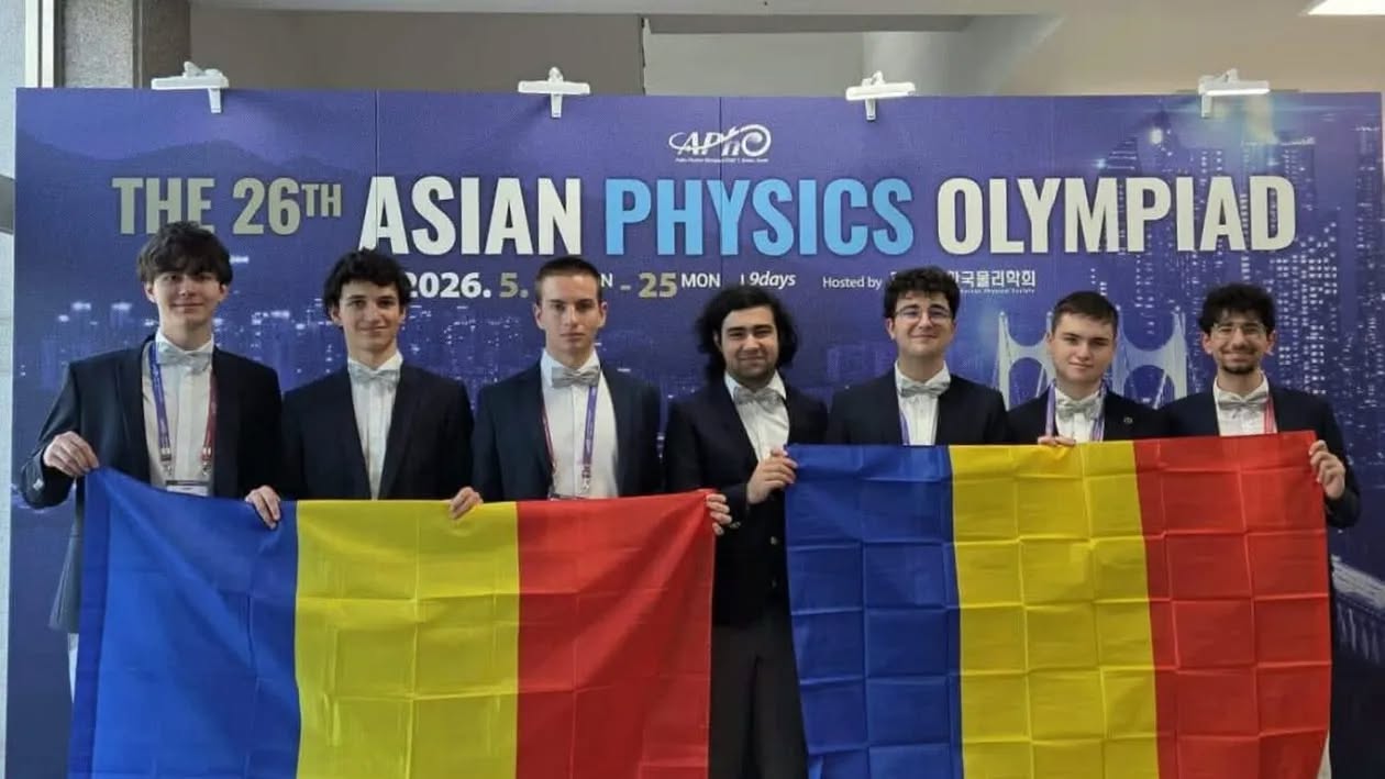 Performanță remarcabilă pentru România la Olimpiada Asiatică de Fizică! Elevii români au cucerit șapte distincții internaționale