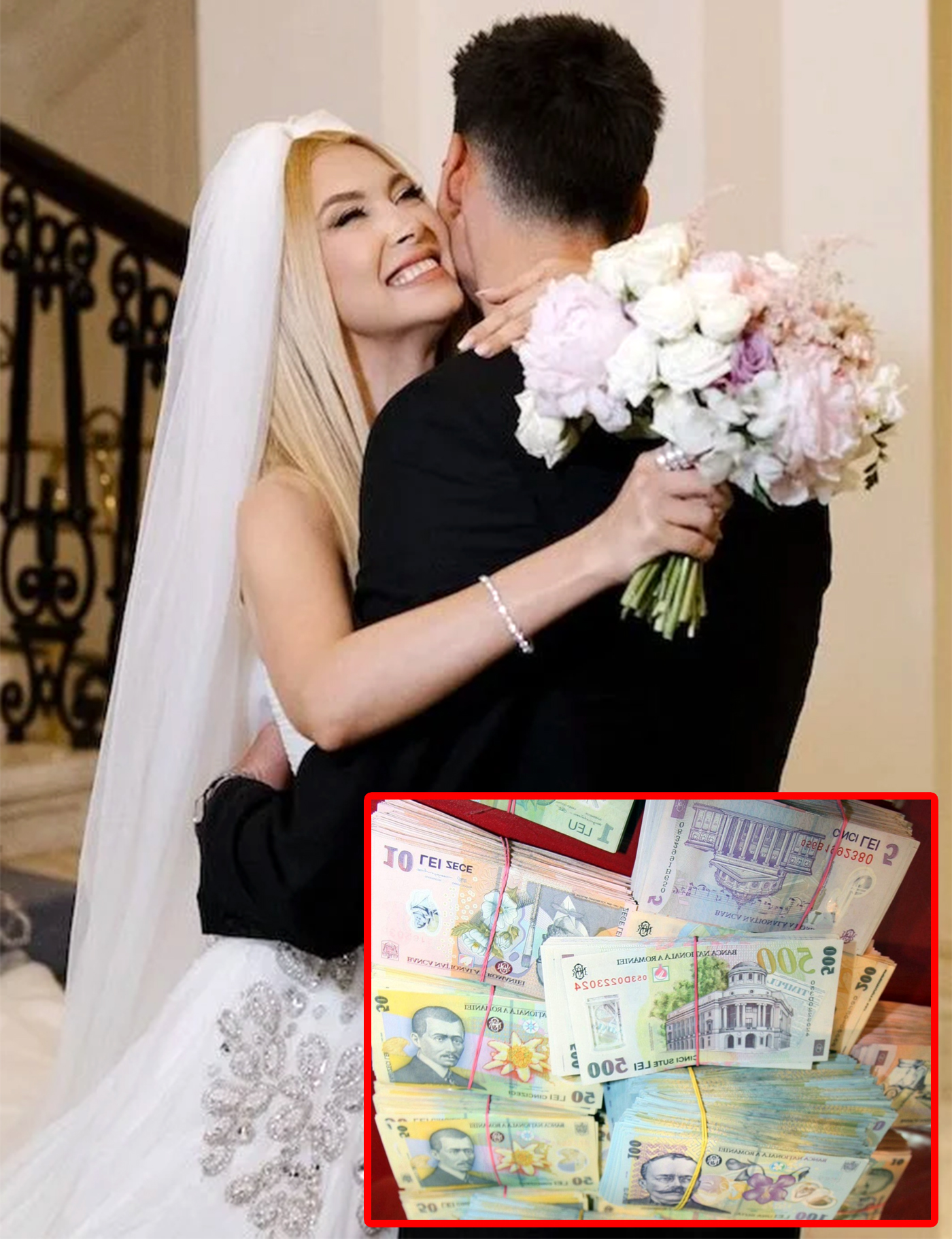 Cât ar fi încasat Andreea Bălan și Victor Cornea la nuntă? Estimările indică o sumă impresionantă