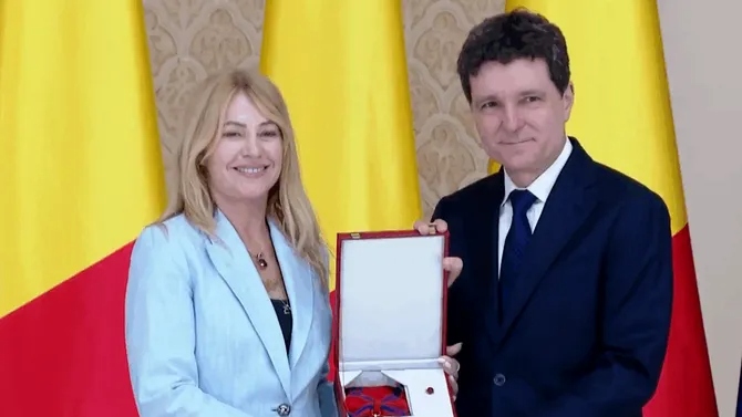 Moment comentat intens la ceremonia dedicată Nadiei Comăneci. O formulare din discursul lui Nicușor Dan a stârnit reacții