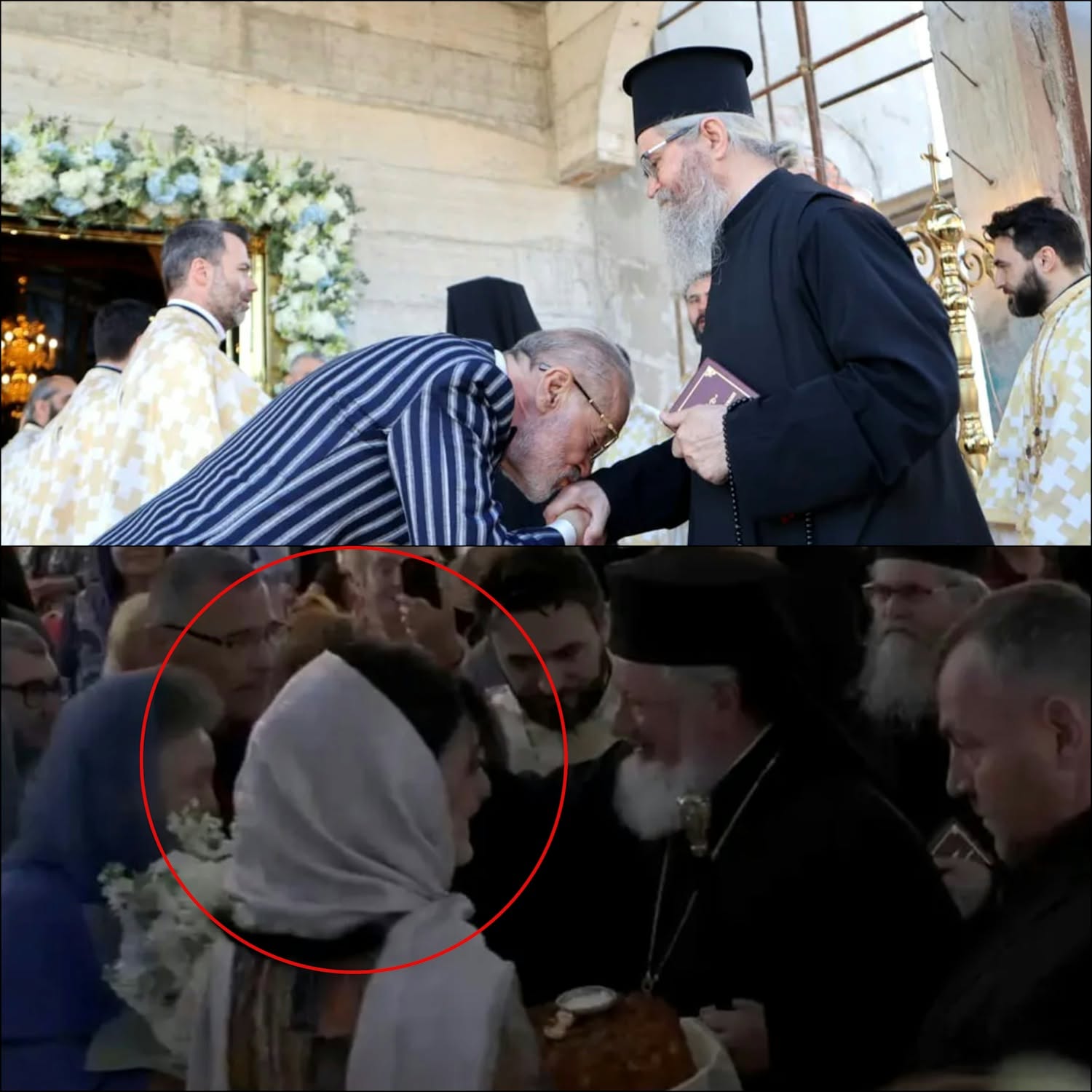 Luminița Becali, apariție remarcată la sfințirea bisericii ridicate de Gigi Becali. Ce i-a surprins pe cei prezenți