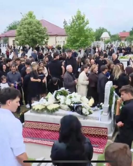 Imaginile durerii de la înmormântarea lui Matias, fotbalistul care a murit la Dumbrăvița…