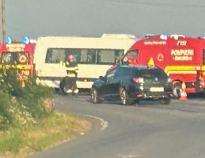 Coliziune puternică pe A1! Patru persoane au fost transportate la spital…