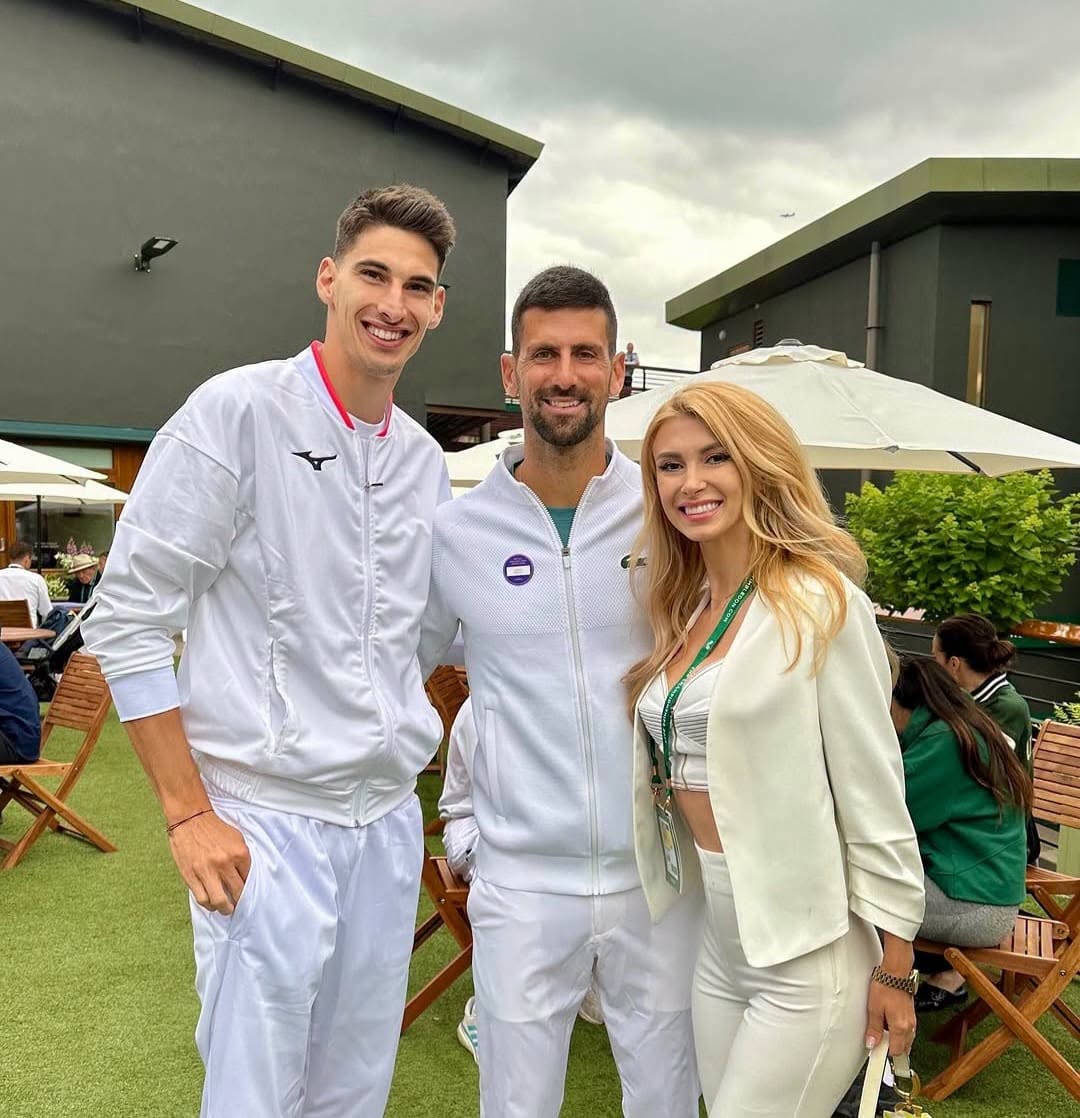 Andreea Bălan, întâlnire de neuitat cu Novak Djokovic la Wimbledon. Reacția artistei a cucerit fanii: