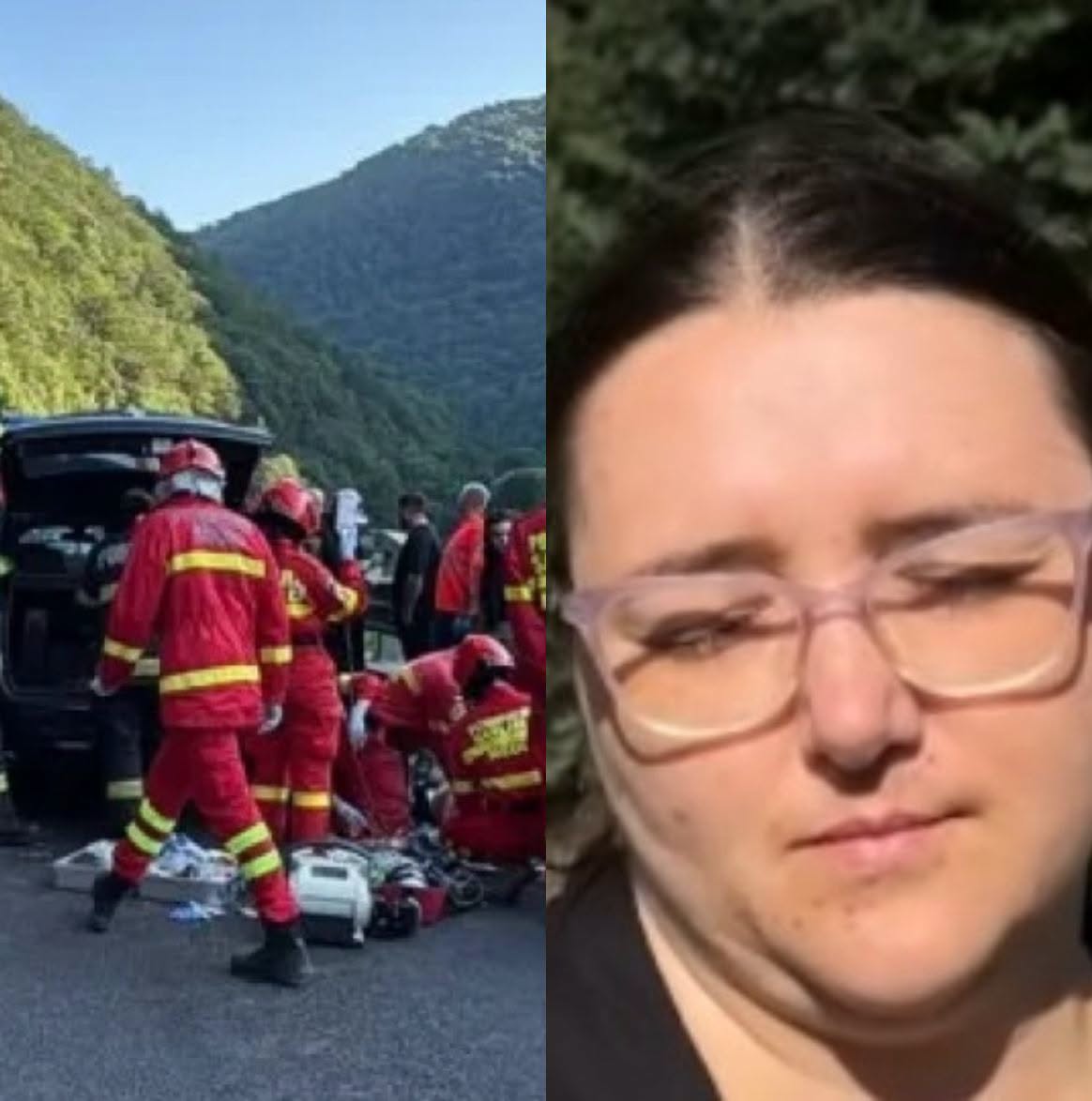 Primele cuvinte ale fiicei bărbatului care și-a pierdut viața în incidentul din Sibiu: „După stânci te uiți…”